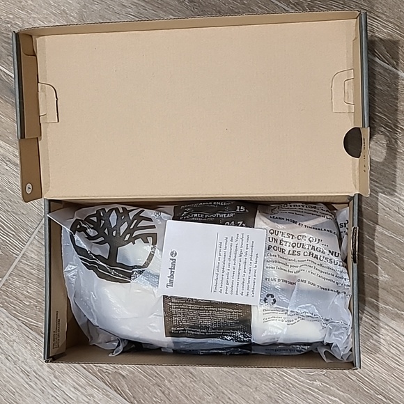 Timberland Amherst Canvas Beige Oxford Women Shoes | Size 6 - Picture 11 of 12